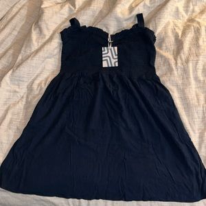 Market & spruce sweetheart navy dress